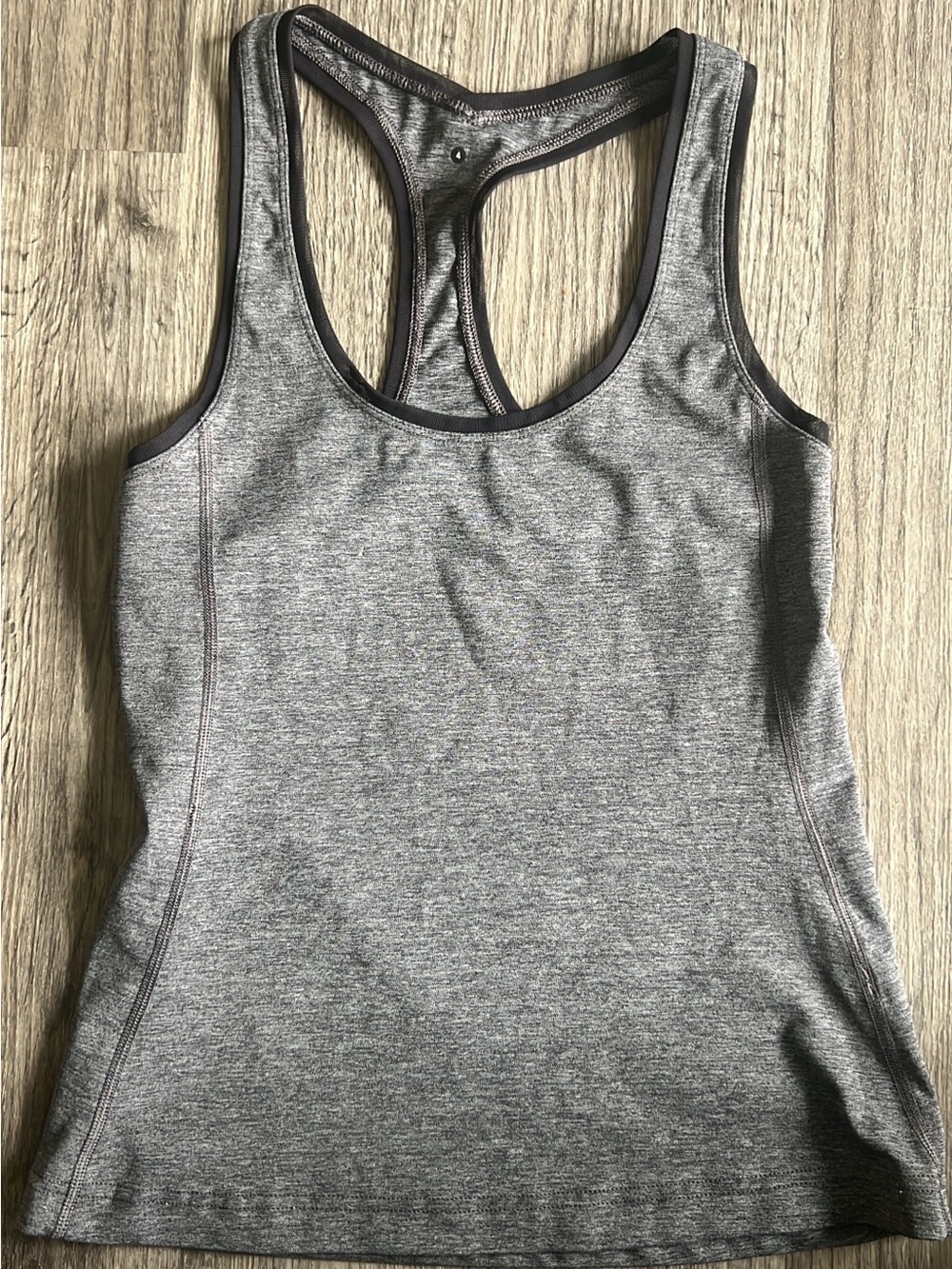 Stori Heather Gray Racerback Athletic Tank